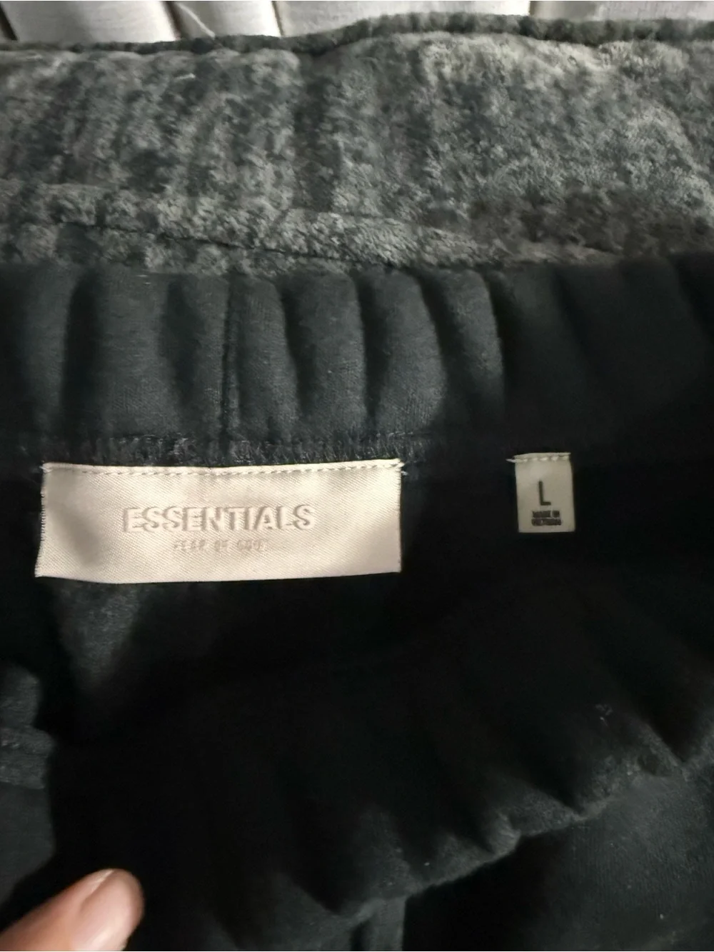 Fear of God Black Men's Jogger Sweatpants